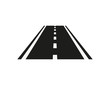 road icon isolate on white background, vector