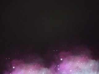 abstract background with stars and nebula