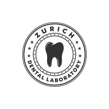 Vintage Dentist Logo, Icon And Template