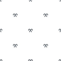 Aufkleber - candy cane filled element background. Christmas theme, with dots seamless pattern. Simple and modern candy cane creative wallpaper.