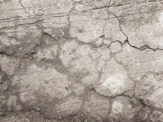 Cracked concrete wall texture