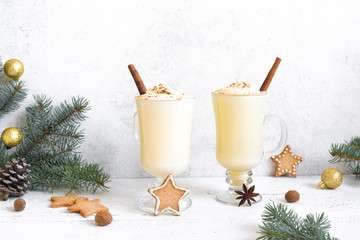 Wall Mural - Eggnog for Christmas