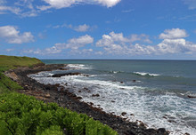 Coastal Strip On Kauai Hawaii