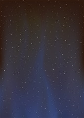 Wall Mural - nice color universe sky vertical