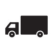 © Twomine - Truck icon vector in simple design template