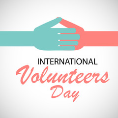 Poster - International Volunteers Day