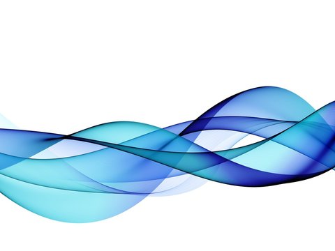 Color light blue abstract waves design