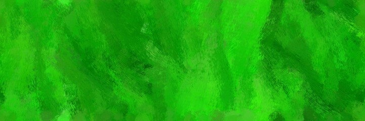 Fototapete - beautiful design painting with forest green, lime green and neon green color