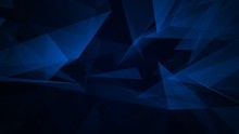 Blue Shapes Abstract Flowing Background