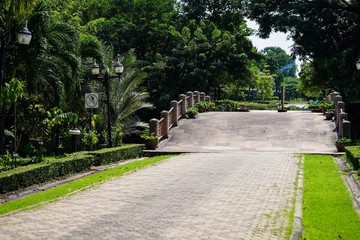 Poster - path in park