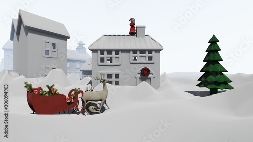 サンタクロース クリスマスプレゼント イラスト10 Buy This Stock Illustration And Explore Similar Illustrations At Adobe Stock Adobe Stock