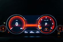 Sport Car Digital Dashboard With Backlight