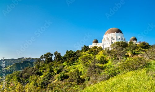 Fotografía The Griffith Observatory on Mount Hollywood in Los Angeles, California