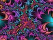 © damaisin1979 - Pink green purple abstract fractal background