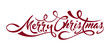 © Nikolay Zaburdaev - Red text Marry Christmas