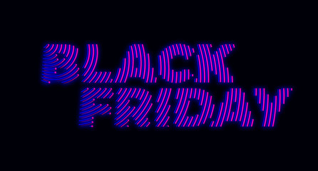 Poster - abstract background with lines and stars