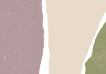 Poster - torn paper with copy space for your text or image