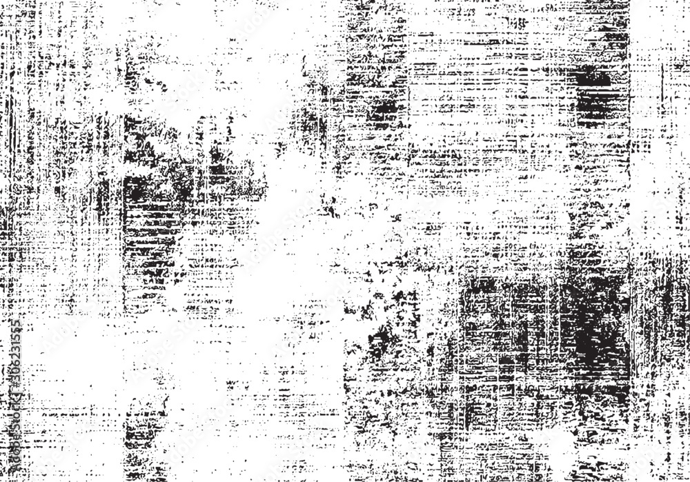Rough black and white texture vector. Distressed overlay texture. Grunge background. Abstract textured effect. Vector Illustration. Black isolated on white background. EPS10 - obrazy, fototapety, plakaty 