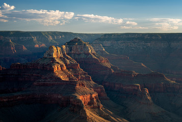 Wall Mural - Early Morning Sun, Grand Canyon National Park - Shoshone Point