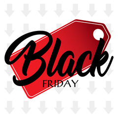 Wall Mural - Black friday poster