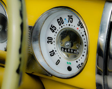 Yellow Speedometer