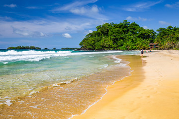 The beautiful Red Frog Beach, Bocas del Toro, Panama