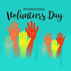 Poster - International Volunteers Day