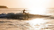 November 22, 2019. Bali, Indonesia: A Surfer Carves A Radical Off-the-lip.