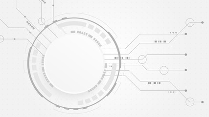 Abstract Digital Technology Cycle background.Business growth transformation Successful financial.