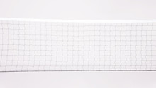 Isolated Volleyball Net On The White Background