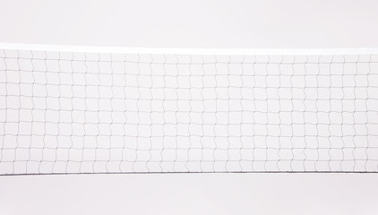 Isolated Volleyball Net on the white background