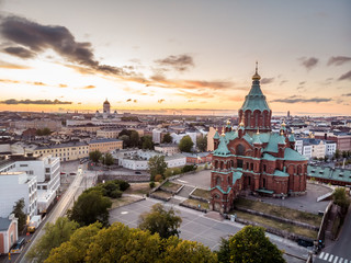 Wall Mural - Finland aerial view