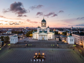 Wall Mural - Finland aerial view