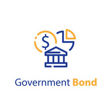 Government Bond Concept, Financial Supply, Bank Savings Account