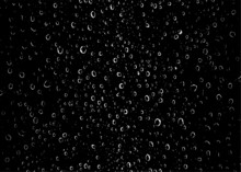Small Water Drops Texture Vector. Rainy Window Overlay Texture. Rain On Glass Background. Abstract Halftone Textured Effect. Vector Illustration. EPS10.