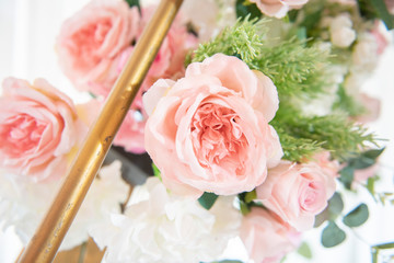 Sticker - Beautiful  wedding flower background.
