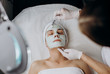 © yuriy - cosmetology procedure facial mask beauty skin care