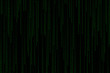 Technology digital binary code in color green in gradient shadow for backdrop or background.