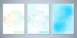 © ABCDESIGN - Template brochure or cover design, book, flyer with abstract chemistry background and chemical formulas. Concept and idea for science and innovation technology.