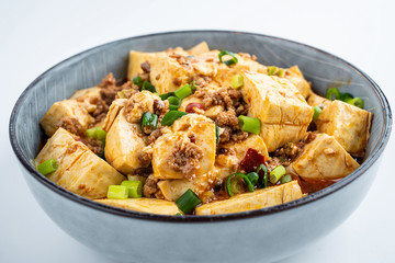 Mapo tofu closeup