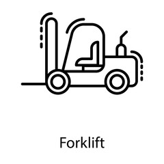 Sticker -  Forklift Bendi Truck,