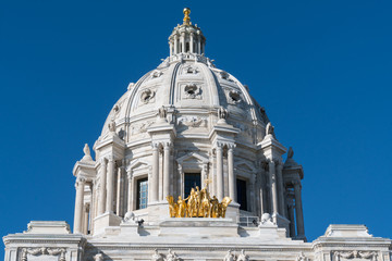 Poster - Dome of the Minnesota State Capitol Building in St Paul