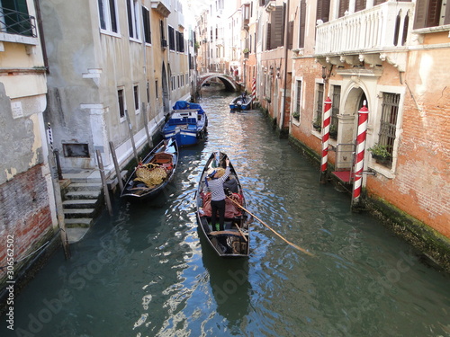 Venice, italy. Architecture, canals, sculptures, gondolas, basilicas. © ChacronaJagube