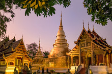 Wat Phra Singh In Chiang Mai, Thailand