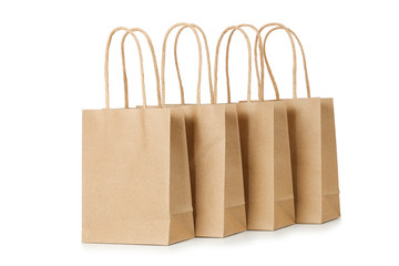 Wall Mural - paper shopping bags