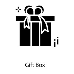 Sticker -  Gift Box Vector 