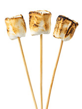 Toasted Marshmallows On Skewers