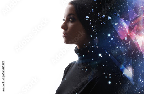 Galaxy Background Pics For Double Exposure