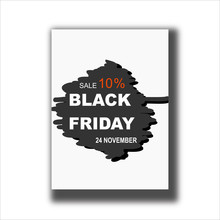 Flyer For The Sale Of Black Friday