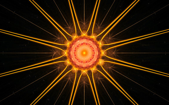 digital generated image in the form of abstract geometric shapes of various shades and colors for use in web design and computer graphics